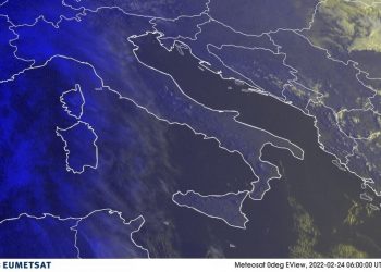 METEO AM, previsioni del tempo in Italia per il giorno 24/02/2022