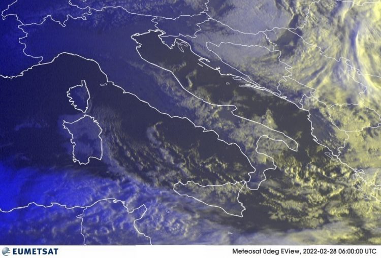 METEO AM, previsioni del tempo in Italia per il giorno 28/02/2022