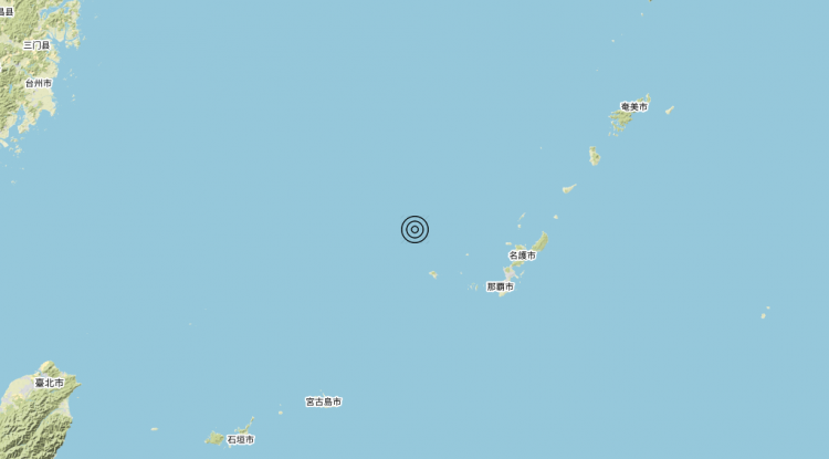 Terremoto Ryukyu Islands, Japan [Sea: Japan] – Magnitudo (ML) 5.6