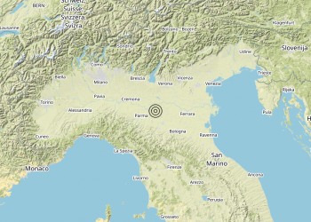 Terremoto 3 km NW Correggio (RE) – Magnitudo (ML) 4.3