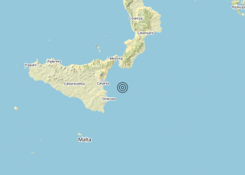 Terremoto Mar Ionio Meridionale (MARE) – Magnitudo (ML) 3.8