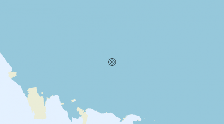 Terremoto Antarctica [Sea] – Magnitudo (ML) 6.3