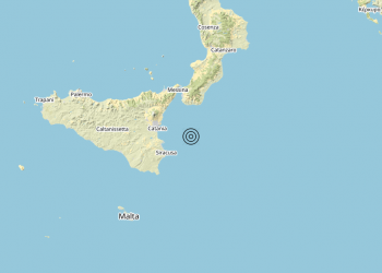 Terremoto Mar Ionio Meridionale (MARE) – Magnitudo (ML) 3.5