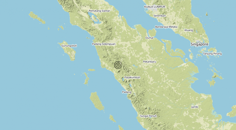 Terremoto Northern Sumatera, Indonesia [Land: Indonesia] – Magnitudo (ML) 6.0