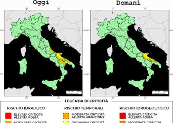 Bollettino di allerta meteo del 05/03/2022