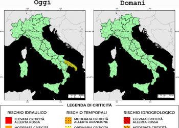 Bollettino di allerta meteo del 08/03/2022