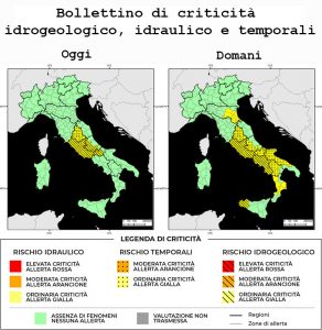 Bollettino di allerta meteo del 30/03/2022