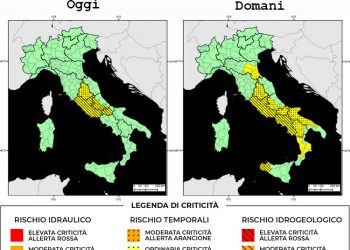 Bollettino di allerta meteo del 30/03/2022
