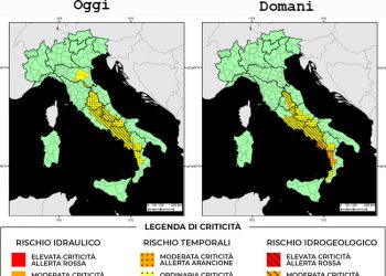 Bollettino di allerta meteo del 31/03/2022
