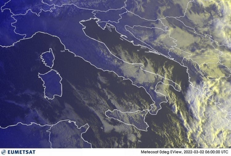 METEO AM, previsioni del tempo in Italia per il giorno 02/03/2022