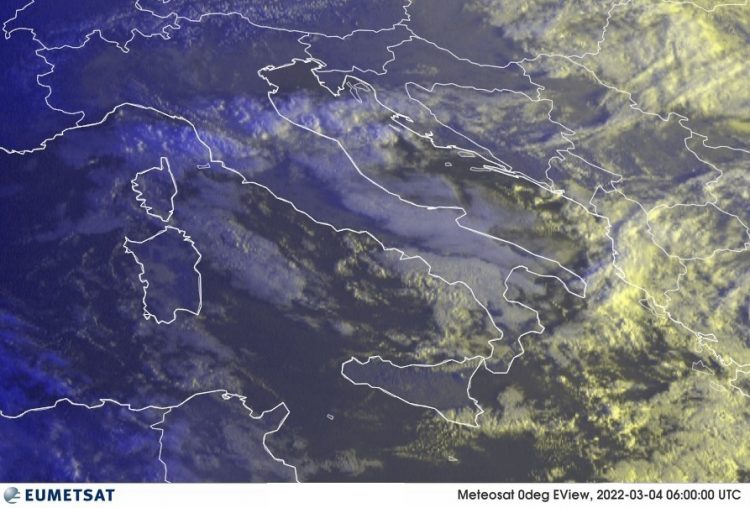 METEO AM, previsioni del tempo in Italia per il giorno 04/03/2022