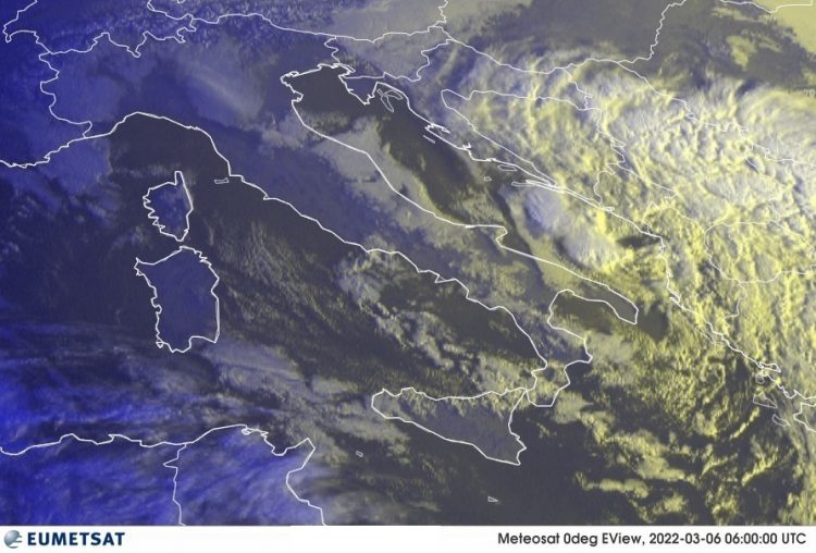 METEO AM, previsioni del tempo in Italia per il giorno 06/03/2022