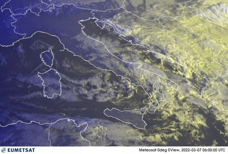 METEO AM, previsioni del tempo in Italia per il giorno 07/03/2022