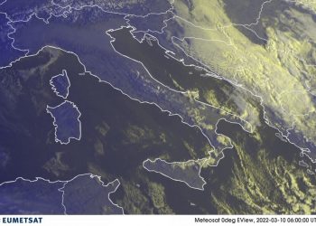 METEO AM, previsioni del tempo in Italia per il giorno 10/03/2022
