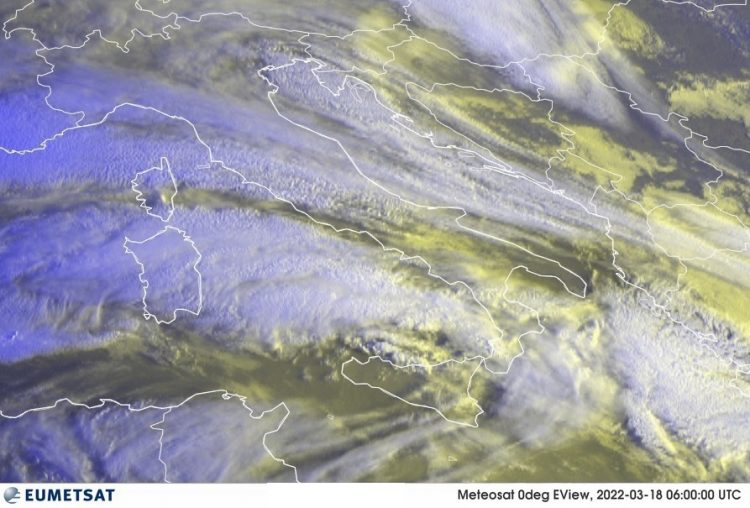 METEO AM, previsioni del tempo in Italia per il giorno 18/03/2022