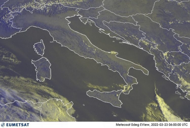 METEO AM, previsioni del tempo in Italia per il giorno 23/03/2022