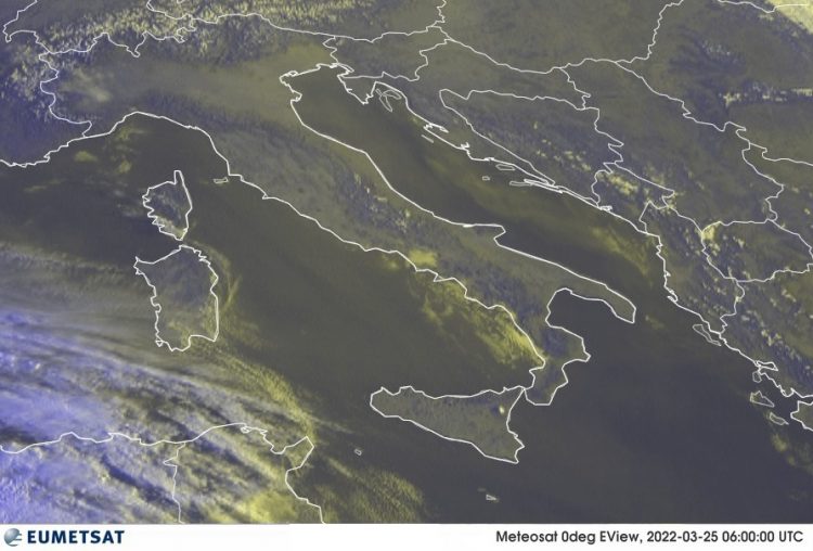 METEO AM, previsioni del tempo in Italia per il giorno 25/03/2022