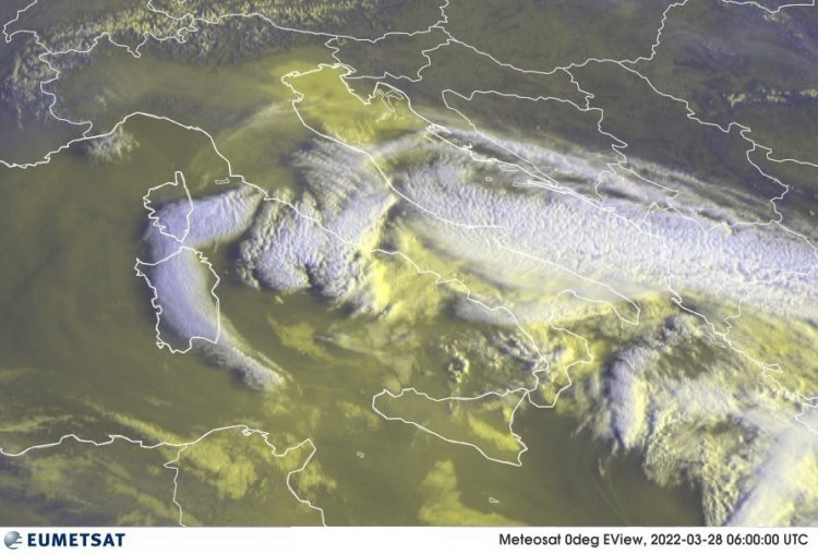 METEO AM, previsioni del tempo in Italia per il giorno 28/03/2022