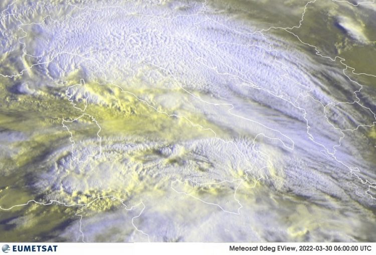METEO AM, previsioni del tempo in Italia per il giorno 30/03/2022