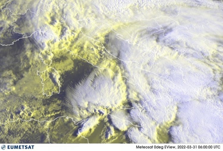 METEO AM, previsioni del tempo in Italia per il giorno 31/03/2022