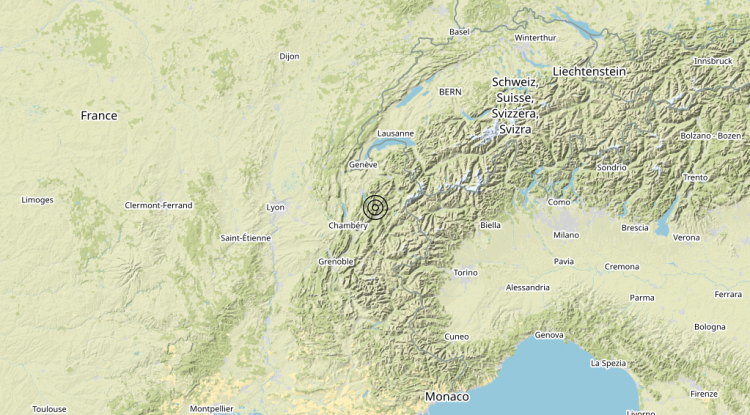 Terremoto France – Magnitudo (ML) 3.0