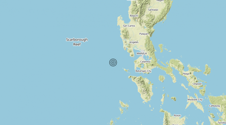Terremoto Philippines [Sea] – Magnitudo (ML) 6.4