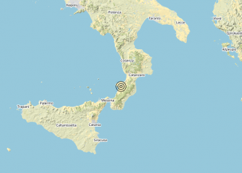 Terremoto 2 km W Feroleto della Chiesa (RC) – Magnitudo (ML) 3.3