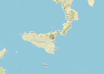 Terremoto 7 km NE Ragalna (CT) – Magnitudo (ML) 3.2