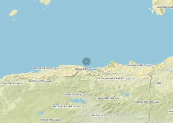 Terremoto Northern Algeria [Sea: Algeria] – Magnitudo (ML) 5.1