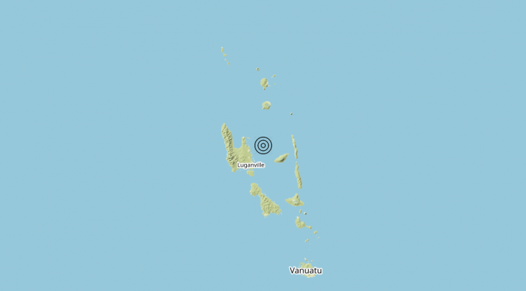 Terremoto Vanuatu Islands [Sea: Vanuatu] – Magnitudo (ML) 6.0
