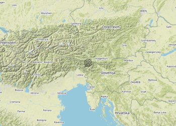 Terremoto Confine Italia-Slovenia (SLOVENIA) – Magnitudo (ML) 3.2
