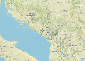Terremoto Montenegro [Land] – Magnitudo (ML) 3.0