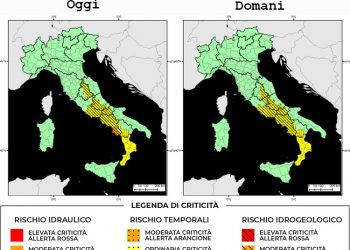 Bollettino di allerta meteo del 01/04/2022