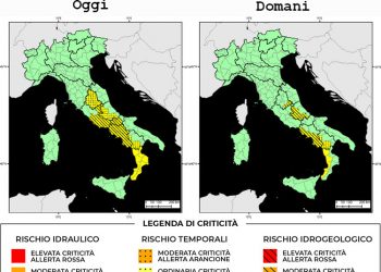 Bollettino di allerta meteo del 02/04/2022