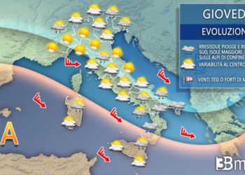 Meteo di domani: migliora al nord, instabile al Sud