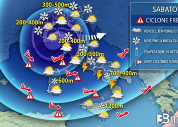 Meteo: NEVE in PIANURA! Ultimi aggiornamenti ecco dove