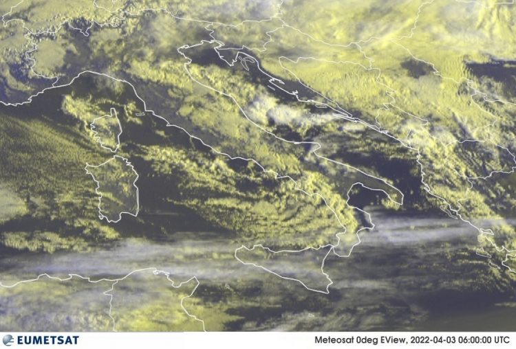 METEO AM, previsioni del tempo in Italia per il giorno 03/04/2022