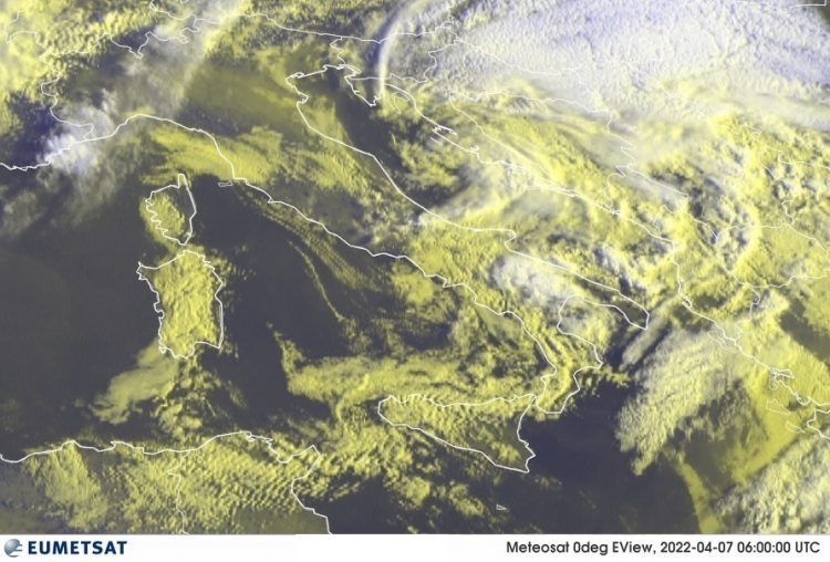 METEO AM, previsioni del tempo in Italia per il giorno 07/04/2022