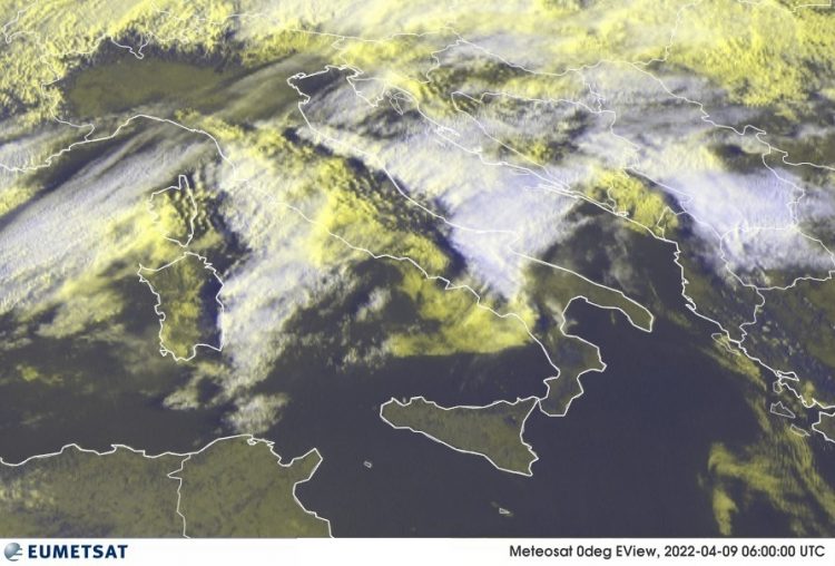 METEO AM, previsioni del tempo in Italia per il giorno 09/04/2022
