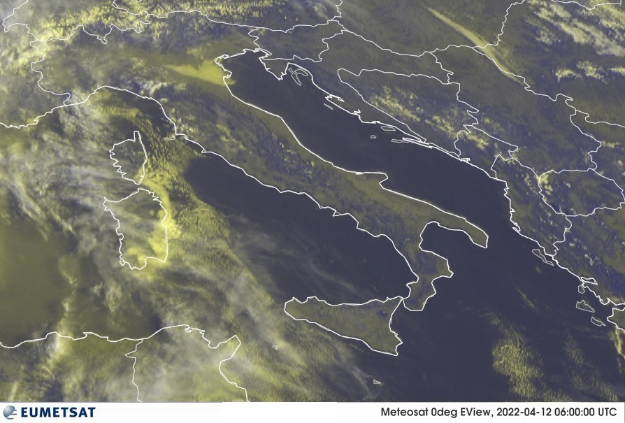 Previsioni Meteo Italia 12-04-2022