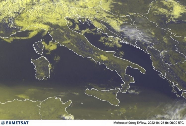 METEO AM, previsioni del tempo in Italia per il giorno 26/04/2022