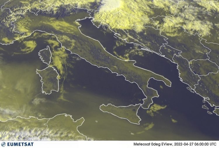 METEO AM, previsioni del tempo in Italia per il giorno 27/04/2022