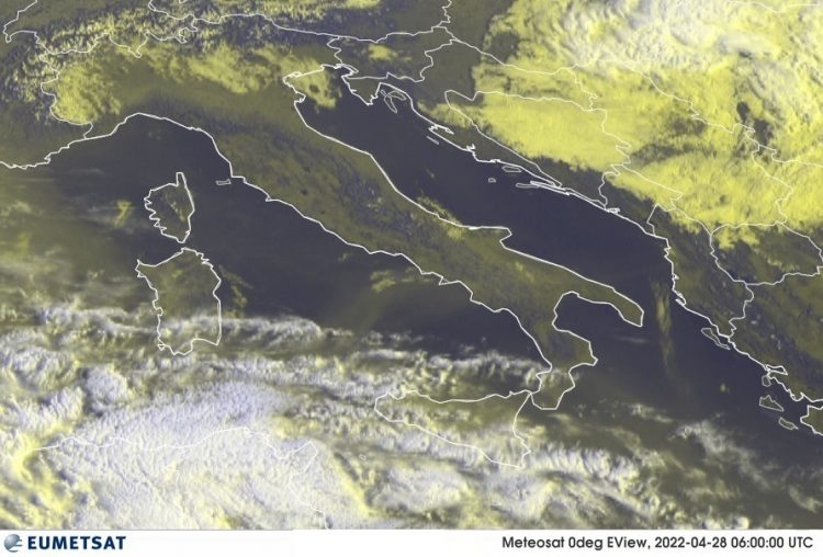 METEO AM, previsioni del tempo in Italia per il giorno 28/04/2022