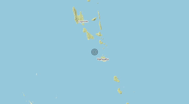 Terremoto Vanuatu Islands [Sea: Vanuatu] – Magnitudo (ML) 6.0