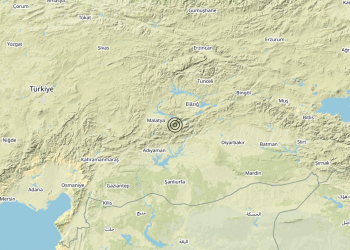 Terremoto Turkey – Magnitudo (ML) 5.5