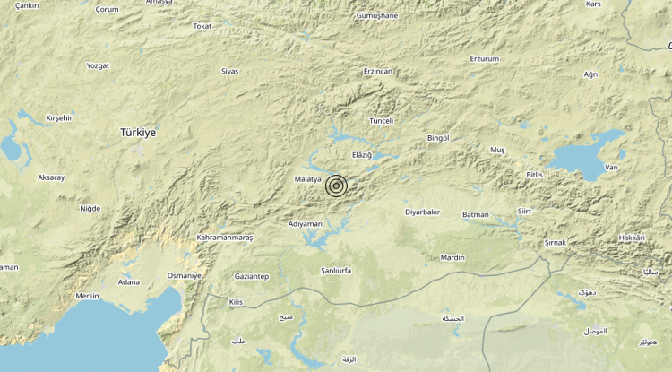 Terremoto Turkey – Magnitudo (ML) 5.5