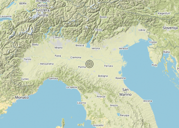 Terremoto 5 km NE Bagnolo in Piano (RE) – Magnitudo 3.1