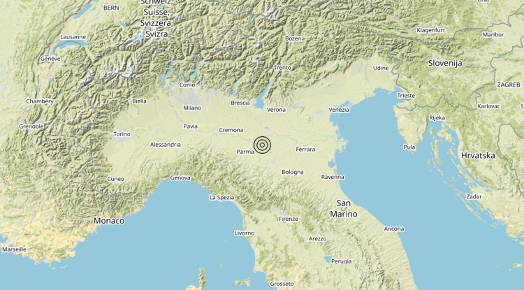 Terremoto 5 km NE Bagnolo in Piano (RE) – Magnitudo 3.1 Terremoto 5 km NE Bagnolo in Piano (RE) – Magnitudo 3.1