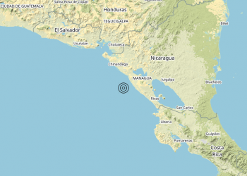 Terremoto Near coast of Nicaragua [Sea: Nicaragua] – Magnitudo 6.6