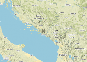 Terremoto Bosnia and Herz. [Land] – Magnitudo 6.0